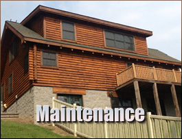  Letcher County, Kentucky Log Home Maintenance
