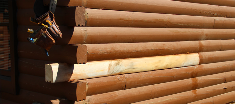 Log Home Damage Repair  Letcher County, Kentucky