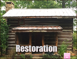 Historic Log Cabin Restoration  Letcher County, Kentucky